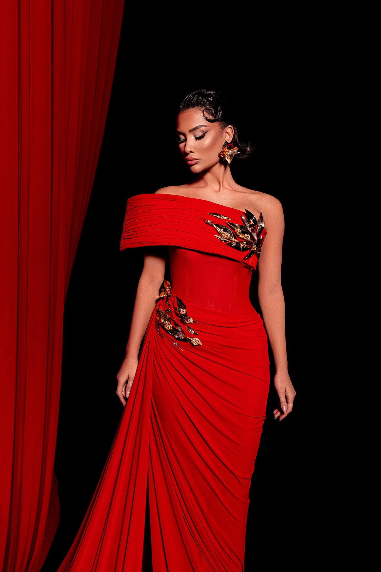 Rent Kosovo Designer Dress - Rhea