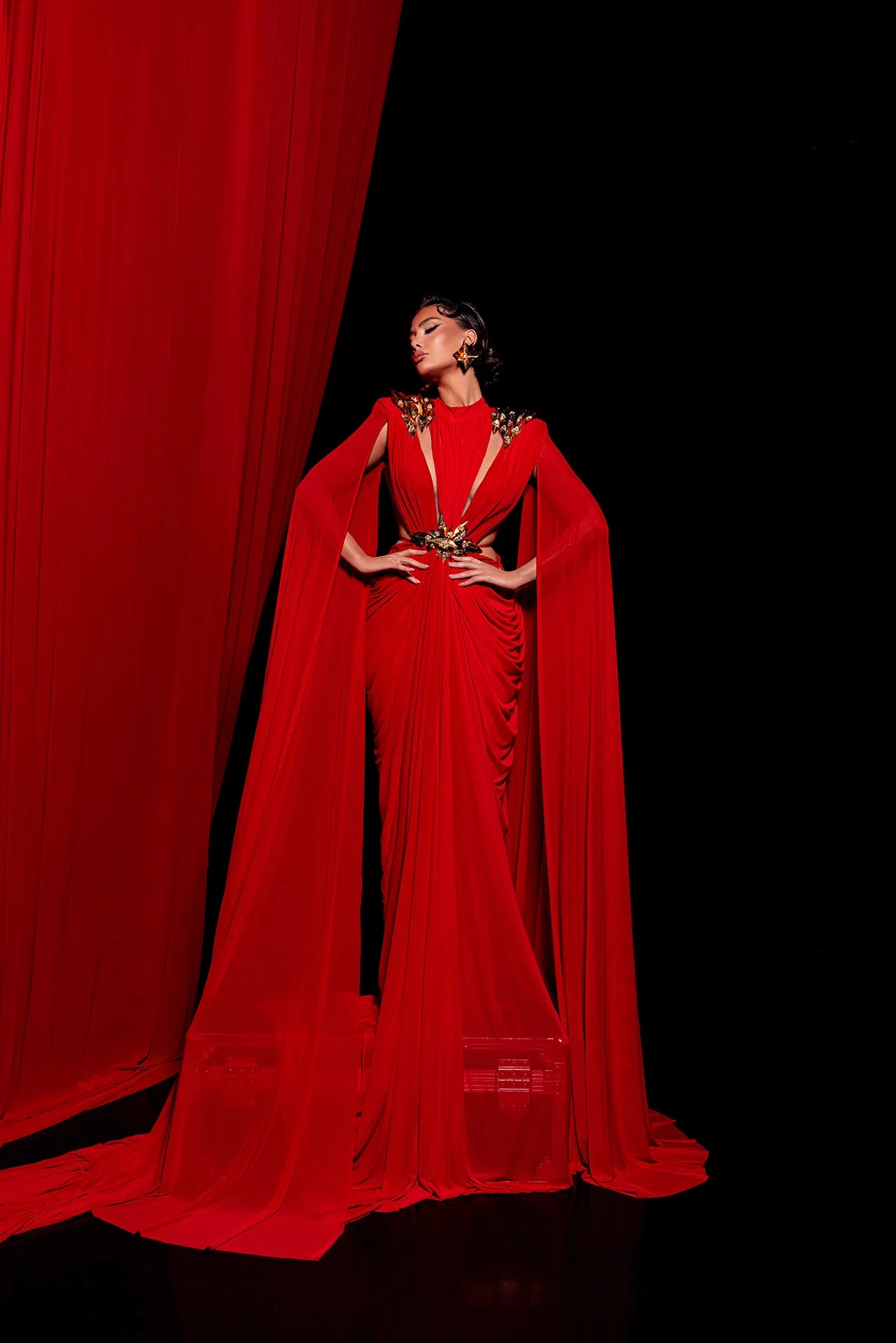 Rent Kosovo Designer Dress - Lysea