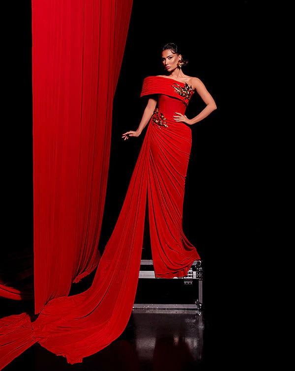 Rent Kosovo Designer Dress - Rhea