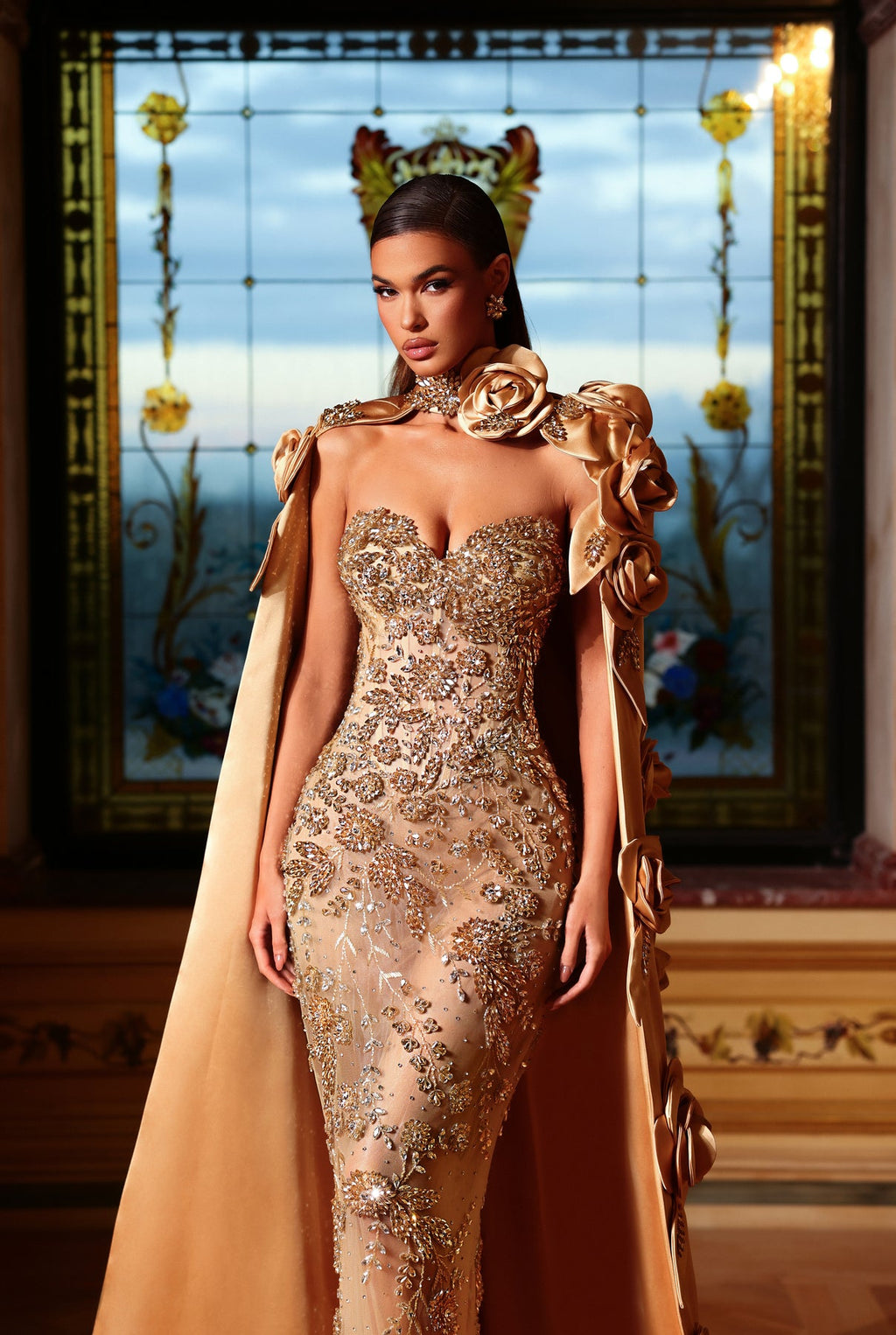 Rent Kosovo Designer Dress - DELPHINE by Vlora&Kaltrina