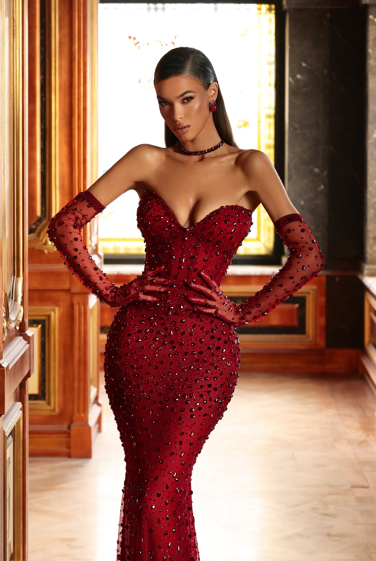 Rent Kosovo Designer Dress - JANELLE by Vlora&Kaltrina