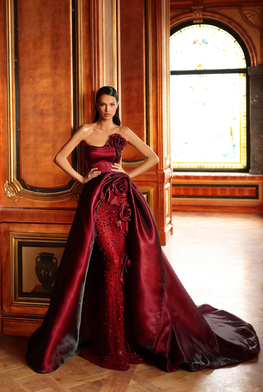 Rent Kosovo Designer Dress - FELICITY by Vlora&Kaltrina