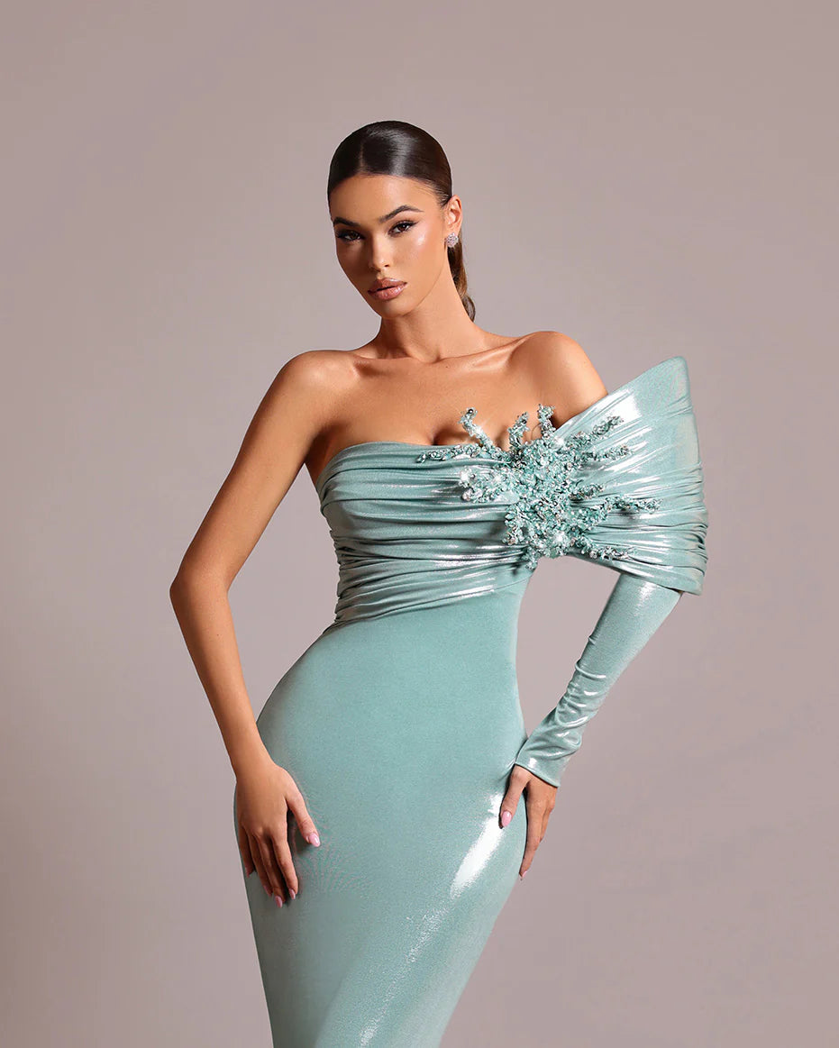 Rent Kosovo Designer Dress - FJOLLA HAXHISMAJLI OFFICIAL Starfall Dress