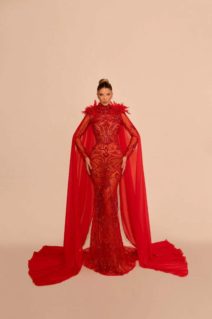 Rent Kosovo Designer Dress - FJOLLA HAXHISMAJLI OFFICIAL Raze Dress